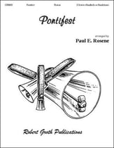 Pontifest Handbell sheet music cover